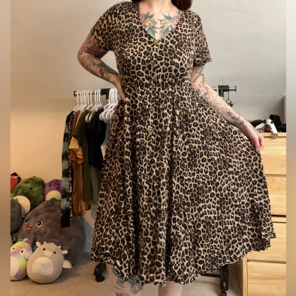NWOT Torrid Leopard Print Dress